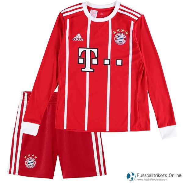 Bayern München Trikot Heim ML Kinder 2017-18 Fussballtrikots Günstig